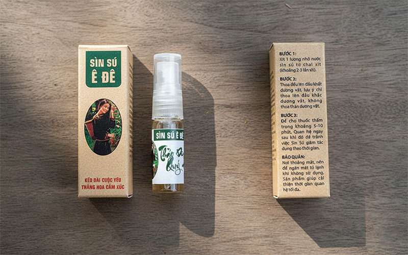 Chai xịt kéo dài thời gian Sìn Sú Ê Đê 5ml nhỏ gọn tiện dùng